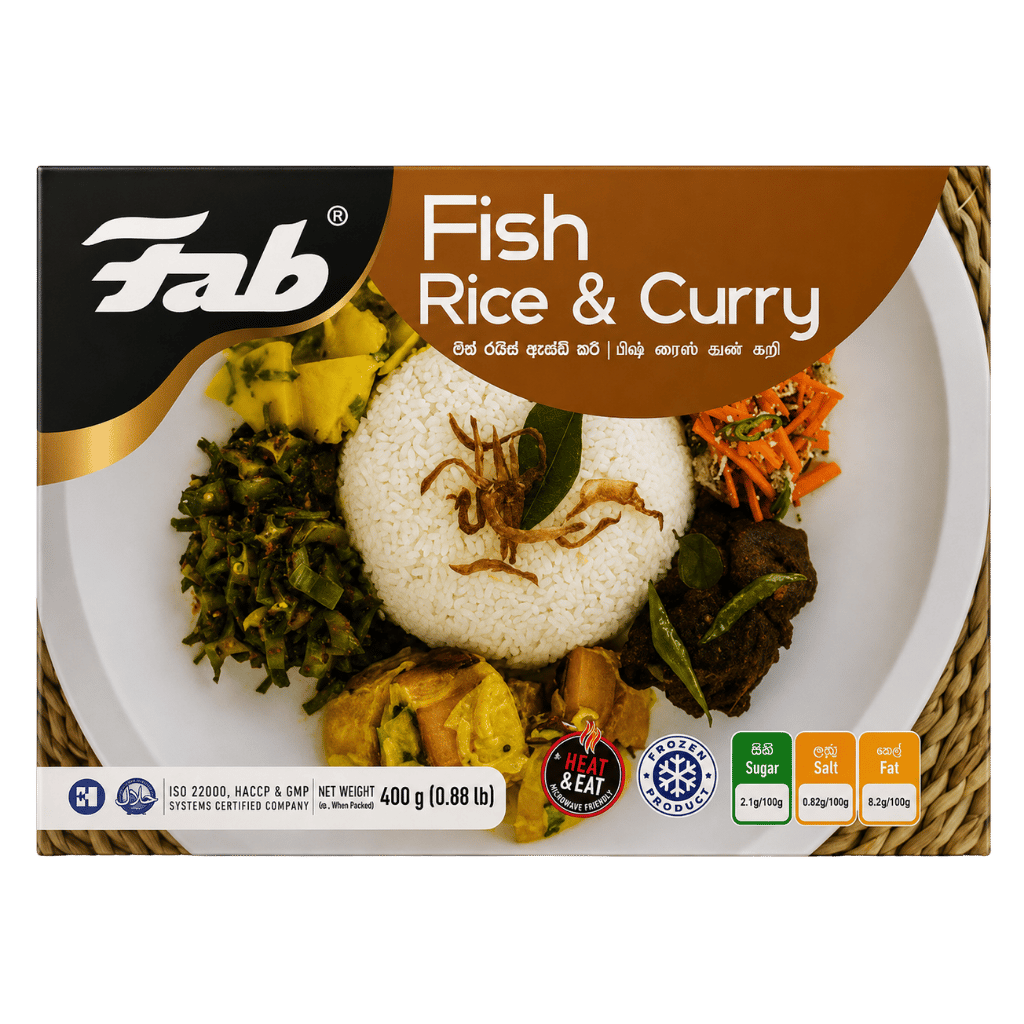 Fab Fish Rice N Curry 400 g buy online USA - 1